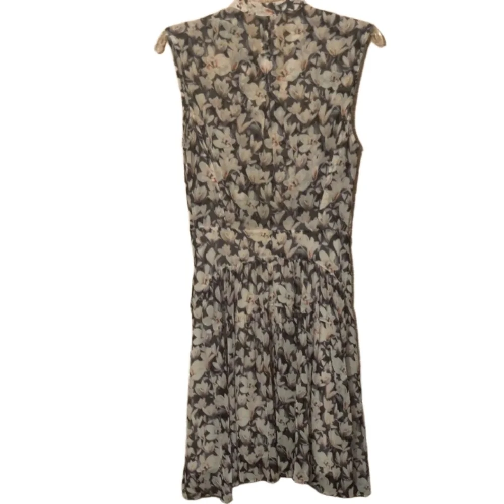 ALL SAINTS Victoria Magnolita Women's Floral Pink & Black Dress Size 0 - Picture 8 of 15